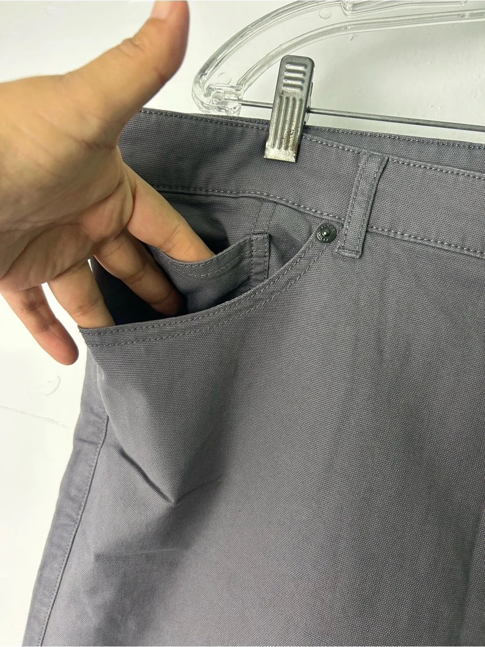 Peter Millar Men Size 40X31 Fairfield Garment Dyed Denim Gray Charcoal